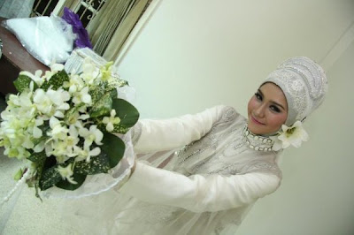 jilbab pengantin muslim