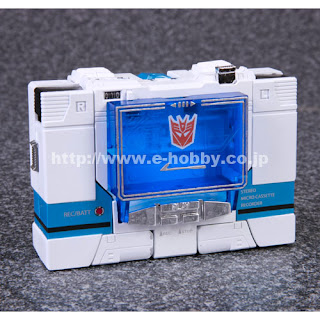 Tomy - Takara Transformers eHobby Blaster vs Soundwave figure set with cassettes