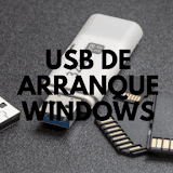 Crear USB de arranque Windows.