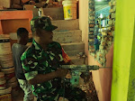Babinsa Manggeng Turun Langsung Dalam Penyiapan Dapur Sehat MBG