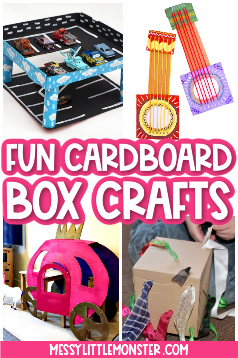 fun cardboard box craft ideas for kids