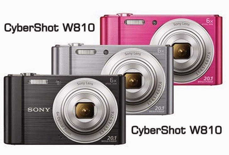 Harga & Spesifikasi Kamera Sony CyberShot W810 20 MP