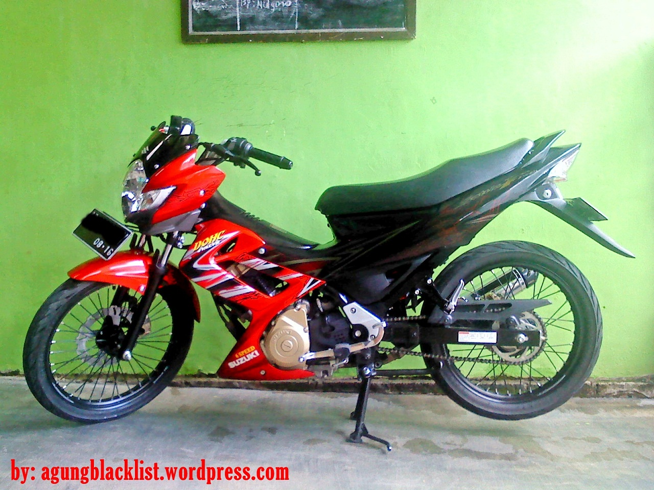 Modifikasi Motor Suzuki Satria Fu Velg Jari Jari 2015 Ind Modified