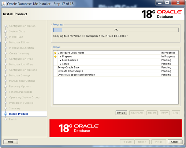 Oracle Database 18c Installation