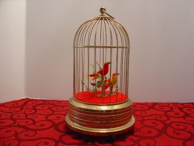 Bird Cage Music Box