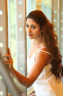 Payal Rajput New Photos In White Dress