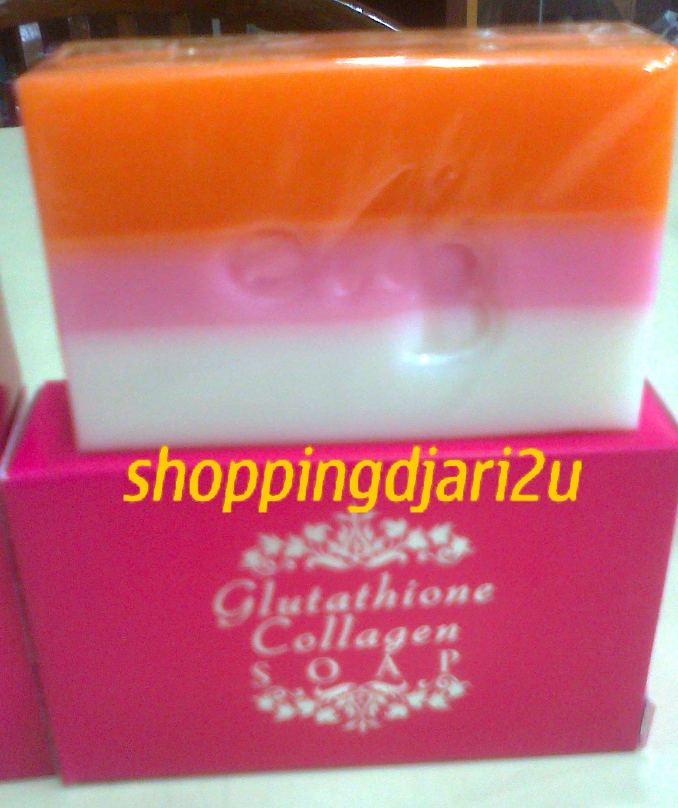 PINKISH: GLUTATHIONE COLLAGEN SOAP  ShoppingDjari2u 