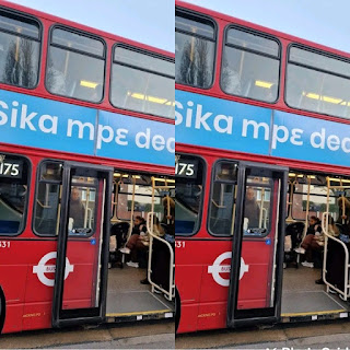 Sika Mp3 Dede Finds Its Way Onto A Bus In London