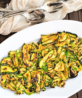 Roasted Zucchini Salad Recipe