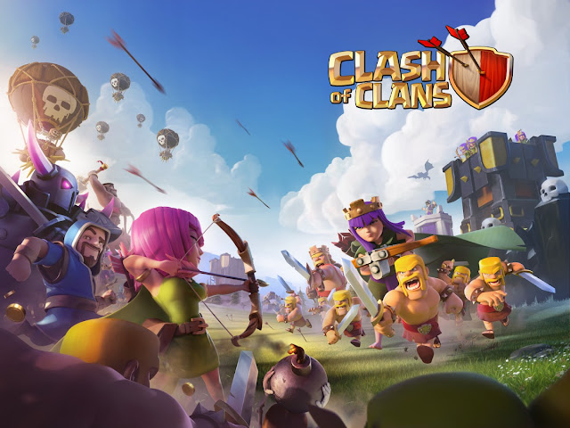 تحميل لعبة كلاش اوف كلانس Clash of Clans مهكرة