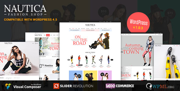 Nautica Responsive WooCommerce WordPress Theme