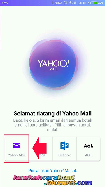 DAFTAR YAHOO - Cara Buat Email Baru Di Yahoo