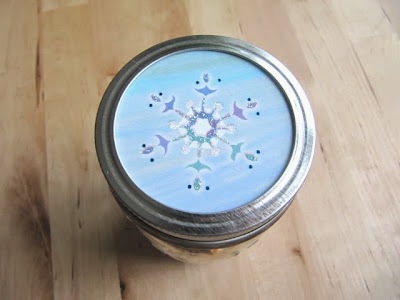 canning jar card