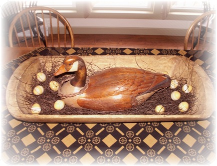 Goose with Eggs