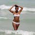 54 PHOTOS: Melody Thornton flaunts a “White Bikini” at Miami