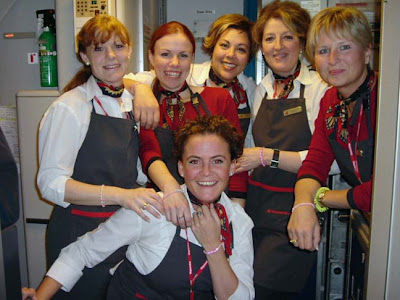 Hot Air Hostess Pictures | Real Life Hot Pictures of Air Hostesses of the World