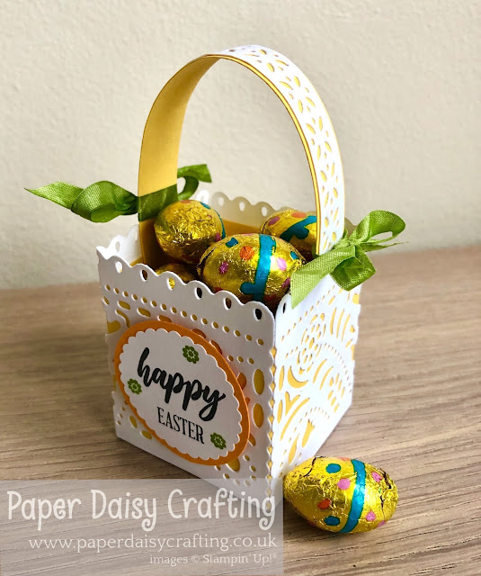 jubilee beauty dies Stampin up Easter basket