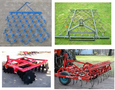 Modern harrows