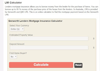 genworth mortgage insurance calculator