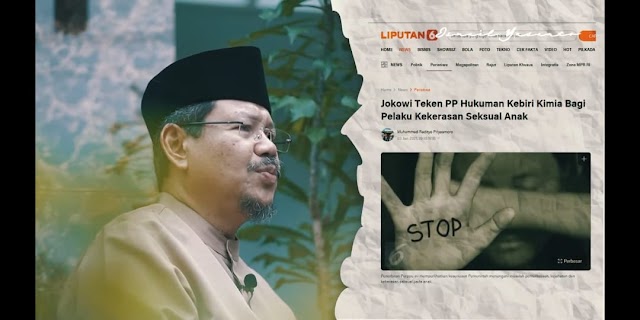 UIY: Kasus Pedofilia Hanya Bisa Diselesaikan dengan Hukum Islam 