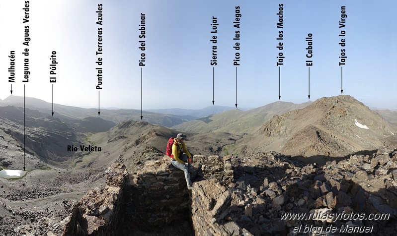 Puntal de Loma Púa-Loma Pelá-Puntal de Laguna Larga-Puntal de la Caldera-Juego de Bolos