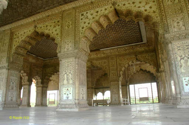 Diwan I Khas The Most Richly Decorated Of All The Red Fort Buildings