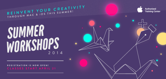 Power Mac Center Summer Workshops 2014