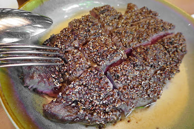 Atout, ribeye kampot pepper crust