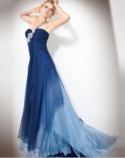 Blue prom dresses 