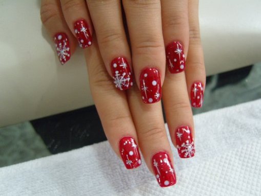 nail designs for 2011. Christmas nail designs