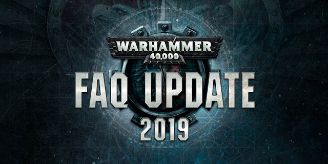 WArhammer 40,000 FAQ 2019