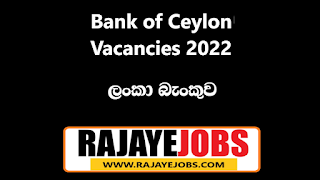Sri Lanka Medical Council Job Vacancies 2022