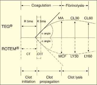 Graphical Presentation of TEG & ROTEM