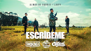 LETRA Escribeme Almas de Barrio ft Laipy