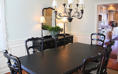 Painted Dining Room Furniture on Clover Lane  How To Paint Your Dining Room Furniture