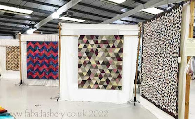 Quilt Exhibition by Frances Meredith  at Malvern Autumn Quilt Show October 2022