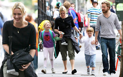 kate winslet with her family