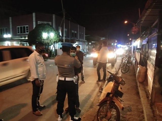 Polres Taput Jaring 19 Orang Pembalap Liar dan  Knalpot Blong 