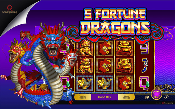 Goldenslot 5 Fortune Dragons