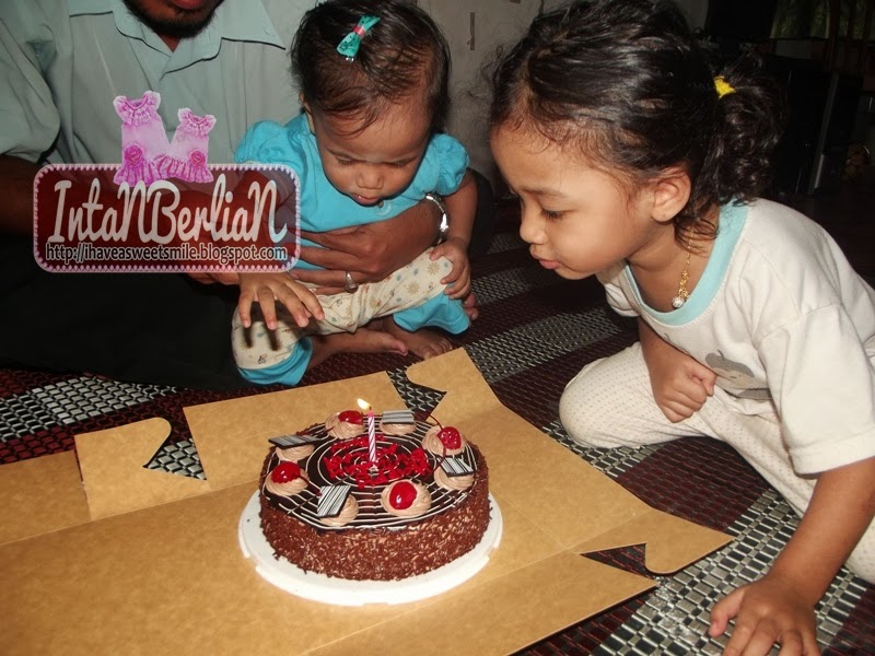 surprise kek birthday aqilah 2