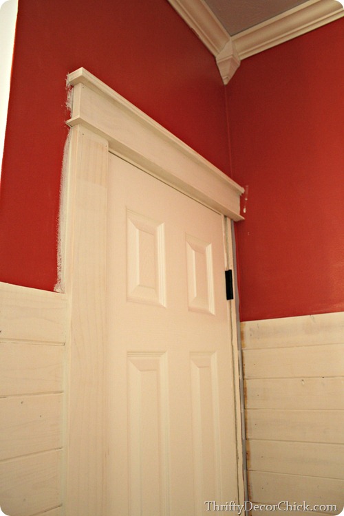 DIY craftsman trim 