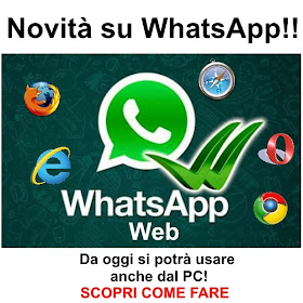 WhatApp Web sul Browser del PC