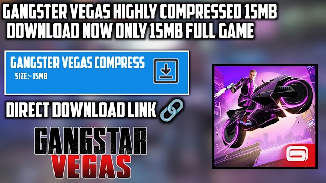 [15MB ONLY] GANGSTER VEGAS LATEST VERSION HIGHLY COMPRESSED | 