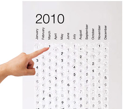 photo calendar design. A poster-sized calendar with a