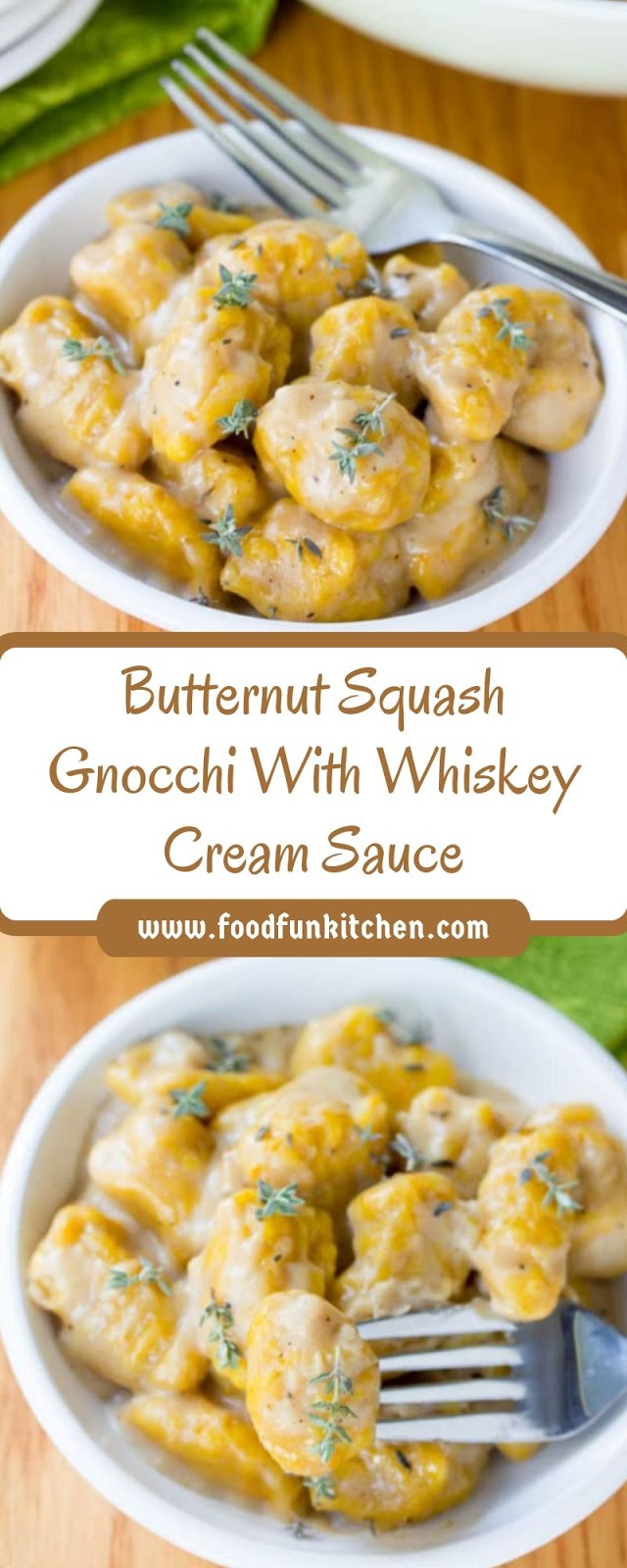 A well worth-while exertions of love, AKA Butternut Squash Gnocchi with Whiskey Cream Sauce.