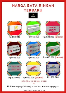 harga bata ringan