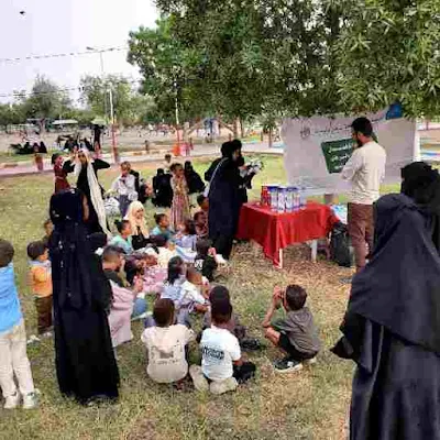 تكريم  الأطفال المصابين بالسرطان المتفوقين دراسيا في الحديدة.