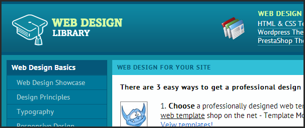 Web Design html موقع