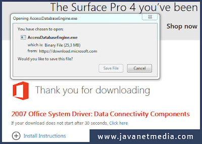 Mengatasi “the Microsoft.ACE.OLEDB.12.0' provider is not registered on the local machine" Pada VB .NET