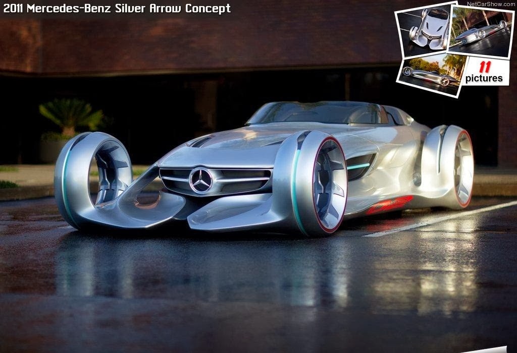 Silver Mercedes-Benz Biome